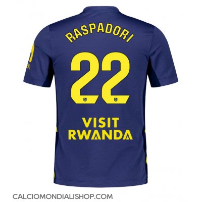 Maglie da calcio Atletico Madrid Giacomo Raspadori #22 Seconda Maglia 2025-26 Manica Corta Maglie da calcio Atletico Madrid Giacomo Raspadori #22 Seconda Maglia 2025-26 Manica Corta